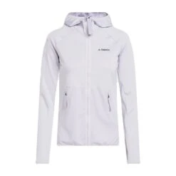 ADIDAS Women’s Tech Flooce Lightweight Hooded Jacket -Outdoor Clothing Sale go 633917 u