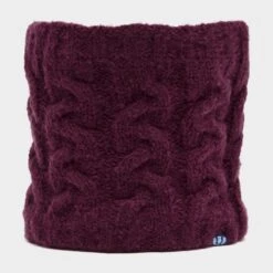 Adults’ Knitted Snood In Wine