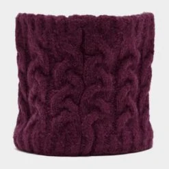 Adults’ Knitted Snood In Wine -Outdoor Clothing Sale go 636513 c