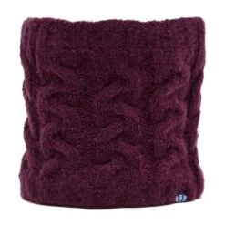 Adults’ Knitted Snood In Wine -Outdoor Clothing Sale go 636513 z
