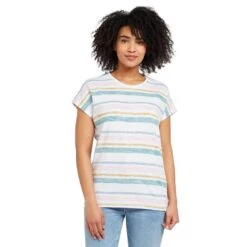 Women’s Sora Organic Stripe T-Shirt 15 Women’s Sora Organic Stripe T-Shirt -Outdoor Clothing Sale go 667754 z